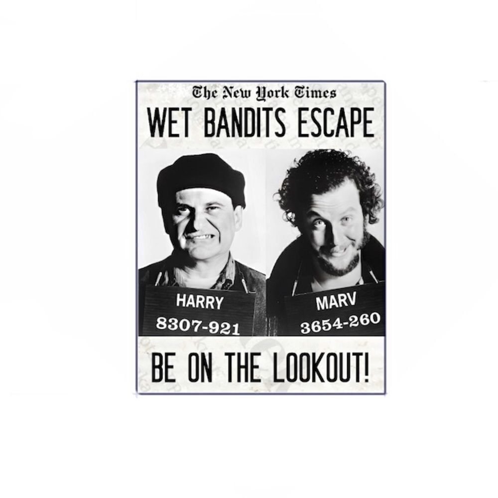Home Alone The Wet Bandits Print